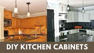 Painting Cabinets With a Pro Finish WITHOUT a Sprayer  How to Paint Kitchen Cabinets DIY Style [upl. by Noyes]