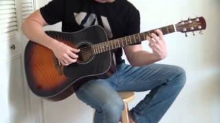 The Beatles  Blackbird Chords Guitar Lesson [upl. by Arytal]