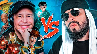 Marco Ribeiro Dublador Vs Mussoumano  Batalha de Youtubers [upl. by Hamitaf]