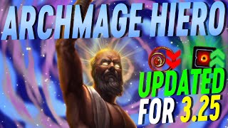 Gorathas Archmage Frostbolt Icenova Hierophant  CHANGES FOR 325 [upl. by Clovis]