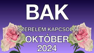 ♑️ Bak Október 2024❤️Tökéletes boldogság ❤️Szerelem Kapcsolat Tarot Jóslás [upl. by Hephzibah]