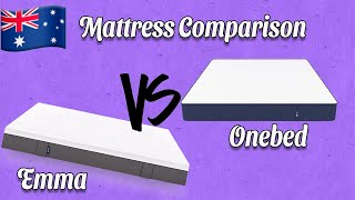 ✅ Onebed vs Emma  Mattress Comparison 2021 [upl. by Ttegdirb562]