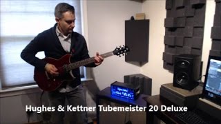 Hughes amp Kettner Tubemeister Deluxe 20  Demo NO TALKING [upl. by Inahs]