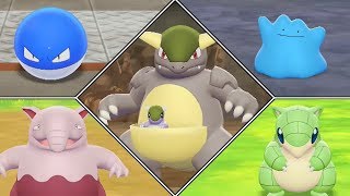 Pokémon Lets Go Pikachu Shiny Hunting Highlights 02 Kangaskhan Sandshrew Ditto Voltorb [upl. by Kciv]