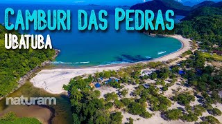 Praia de Camburi das Pedras Ubatuba na divisa com Paraty está a vila caiçara de Camburi das Pedras [upl. by Ikaz]