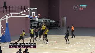 Barrick Boys vs Elite Eagles Basketball Academy Tobago Basketball League 2024 [upl. by Neibaf842]