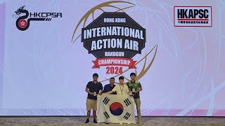 HongKong International ActionAir Handgun Championship 2024 open 7 Place🥵 [upl. by Torre]