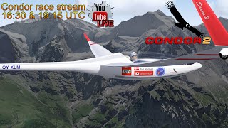 Condor2 live race 1630 UTC  Tchin Tchin [upl. by Airetnahs396]