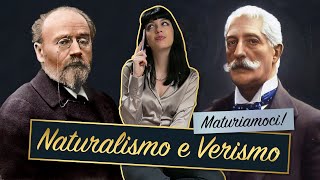 Naturalismo e Verismo  Zola VS Verga [upl. by Brigette]