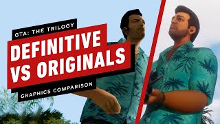 Grand Theft Auto The Trilogy  The Definitive Edition vs The Originals Graphics Comparison [upl. by Ylro]