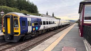 Northern Class 158 at Garsdale Station [upl. by Stokes]