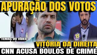 4 CNN ACUSA BOULOS DE CRIME ELEITORAL NUNES FURIOSO COM APOIO DE BOLSONARO TARCÍSIO EXPOSTO [upl. by Esylla]