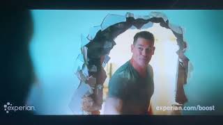 Experian credit NEWEST TV commercial with wrestleractor Jon Cena [upl. by Akieluz]