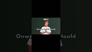 Milo  Onweer In Mn Hoofd AI Cover FLEMMING [upl. by Marcello]