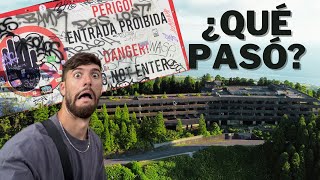 Voy al Hotel LUJOSO ABANDONADO más IMPRESIONANTE de EUROPA 🇪🇺 [upl. by Yelsiap]