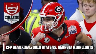 Peach Bowl Ohio State Buckeyes vs Georgia Bulldogs  Full Game Highlights [upl. by Hathcock]