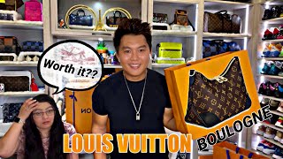 LOUIS VUITTON  Boulogne Handbag  UNBOXING  REVIEW  Rey Watkins Journal [upl. by Lamoureux]