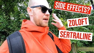 Sertraline  FIVE Side Effects for first 2 weeks of Zoloft [upl. by Orsino]