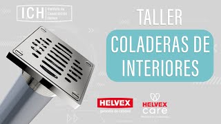 ¿Cómo instalar una COLADERA para INTERIORES  HELVEX [upl. by Ailekahs]