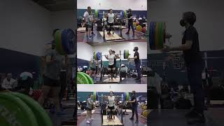 KUO HsingChun 59kg BW 170kg 175kg 180kg back squat weightlifting powerlifting [upl. by Newcomer]