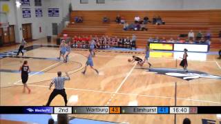 20141122 Elmhurst College Womens Basketball vs Wartberg College [upl. by Dyanna]