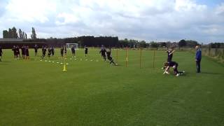 VT187  Lierse SK Conditietraining trainingsvorm 3 2 [upl. by Nived907]