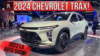 2024 Chevrolet Trax Activ – Redline First Look – 2022 LA Auto Show [upl. by Oicangi351]