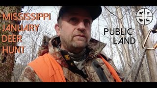 Public Land Deer Hunt in Mississippi With Rifle [upl. by Bartley]