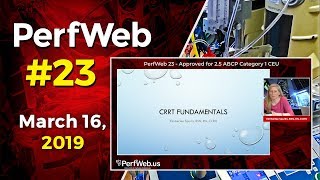 PerfWeb 23 ECMO and CRRT Continuous Renal Replacement Therapy [upl. by Katrinka]