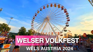 Welser Volksfest 2024 🇦🇹 Wels Austria [upl. by Sirod]