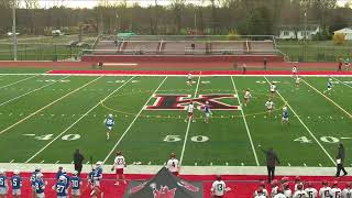 Kingsway High School vs Williamstown High School Mens Varsity Lacrosse [upl. by Fafa552]