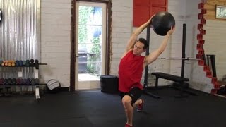 Dynamic Medicine Ball WarmUp [upl. by Anilesor987]