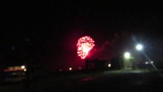 Galveston Fireworks 2017 New Year [upl. by Alver13]