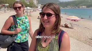 Himara nis sezonin turistik Fluks turistësh nga Anglia Gjermania e Zelanda e Re  ABC News Albania [upl. by Godwin258]