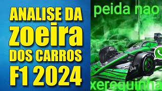 Analisando as Pinturas dos carros da F1 de 2024 [upl. by Rudolfo]