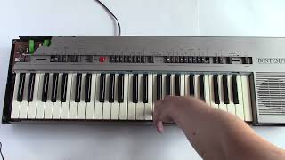 1984 Bontempi X451 Master Minstrel Keyboard amp Analog Drum Machine X 451 [upl. by Jegger]