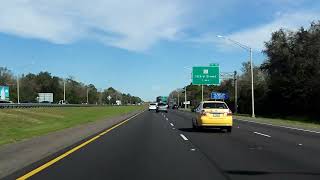 Jacksonville Beltway Interstate 295 Exits 10 to 21 northboundinner loop [upl. by Algernon]