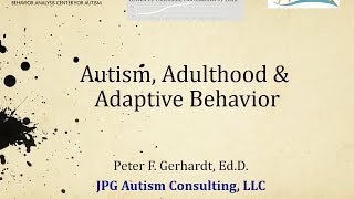 Autism and Adaptive Skills for Adulthood I Kennedy Krieger Institute [upl. by Danell]