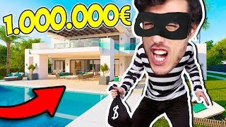 RUBO IN UNA VILLA DA 1000000 DI EURO [upl. by Aronle666]