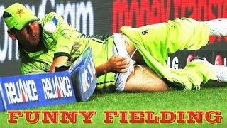 Top 10 Funny Fielding on Boundary Line in Cricket History Ever [upl. by Ewold]