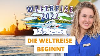 Vlog Nr 2  Weltreise mit AIDAmar [upl. by Bills]