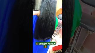 Straight Haircut💇‍♀️ allrounder chetna shorthaircut haircutforlonghair [upl. by Eberhard358]