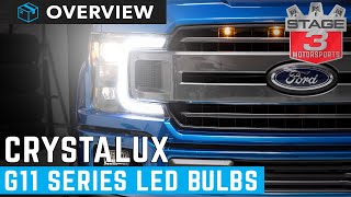 4x4TruckLEDs CrystaLux G11 Series LED Bulbs Overview [upl. by Absalom]