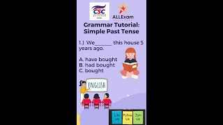 2024 CSC Reviewer Grammar Tutorial Simple Past Tense 2024  Lumabas sa CSC Exam 😱😱 [upl. by Fabrianna]