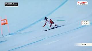 Highlights  AUDI FIS Ski World Cup  Val dIsere womens downhill Dec 16 2023 [upl. by Rosalyn]