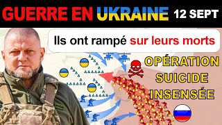 12 sept  TAUX DE SURVIE DE 3   les commandants russes ESSAYENT UNE NOUVELLE TACTIQUE [upl. by Ibrahim417]