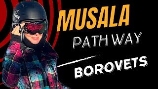 Skiing in borovets 2024 Musala pathway [upl. by Roye]