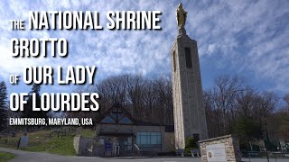 Divine Beauty at The National Shrine Grotto of Our Lady of Lourdes  Emmitsburg Maryland USA Tour [upl. by Oliy]