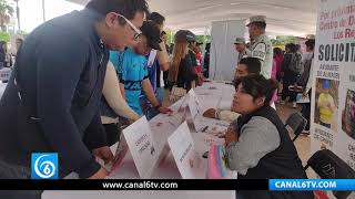 Más de mil 500 vacantes se ofrecieron en la Segunda Feria del Empleo en ValleDeChalco Edomex [upl. by Nett635]