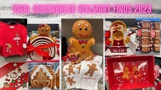 Viral Gingerbread Walmart Amazing Finds 2023🎄🎅 [upl. by Gytle659]